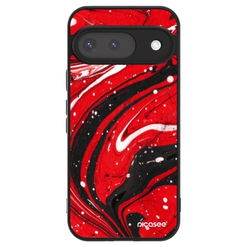 Ovitek za Google Pixel 9 - Red black