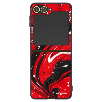 Ovitek za Samsung Galaxy Z Flip6 5G - Red black