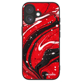 Picasee ULTIMATE CASE MagSafe za Apple iPhone 17 - Red black