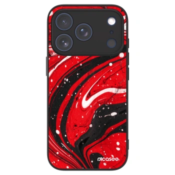 Picasee ULTIMATE CASE MagSafe za Apple iPhone 17 Pro - Red black