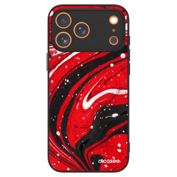 Picasee ULTIMATE CASE MagSafe za Apple iPhone 17 Pro Max - Red black