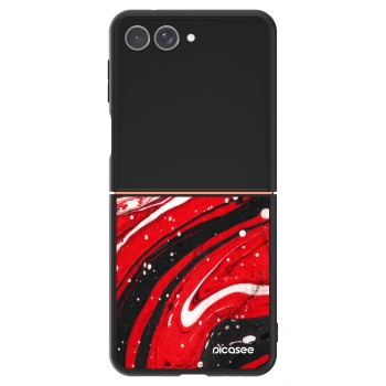 Ovitek za Samsung Galaxy Z Flip7 5G - Red black