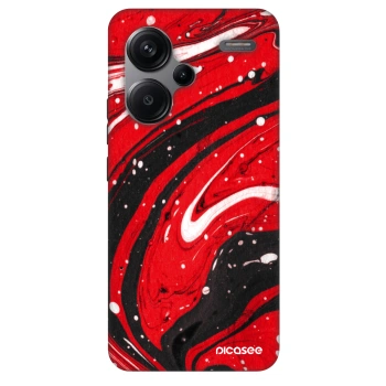Ovitek za Xiaomi Redmi Note 13 Pro+ 5G - Red black