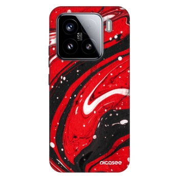Picasee Fashion Case za Xiaomi 15 - Red black