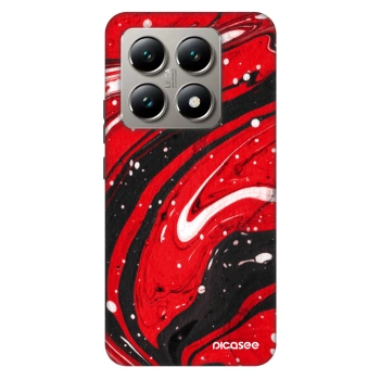 Ovitek za Xiaomi 14T Pro - Red black