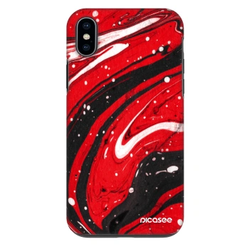 Ovitek za Apple iPhone XS Max - Red black