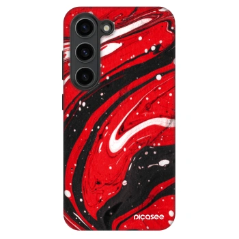 Picasee Fashion Case za Samsung Galaxy S23+ 5G - Red black