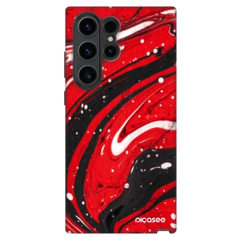 Ovitek za Samsung Galaxy S22 Ultra 5G - Red black