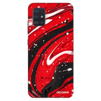 Ovitek za Samsung Galaxy A51 A515F - Red black