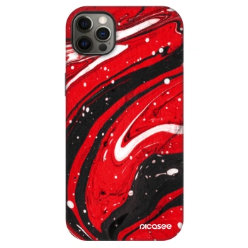 Ovitek za Apple iPhone 12 Pro Max - Red black