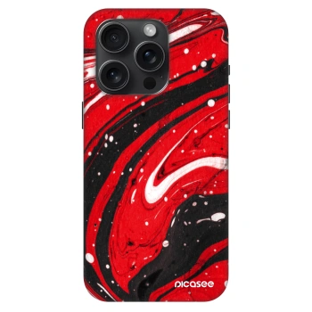 Ovitek za Apple iPhone 15 Pro - Red black
