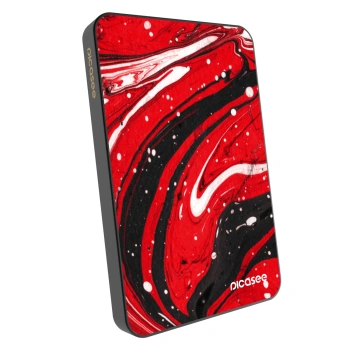 Prenosna baterija z MagSafe 5 000 mAh Siva - Red black