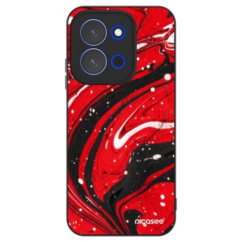 Ovitek za Xiaomi Redmi 15C 4G - Red black