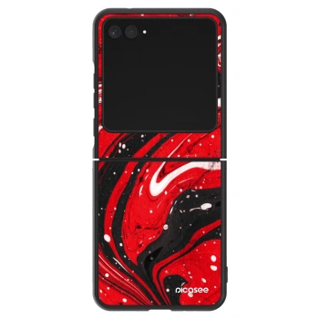 Ovitek za Motorola Razr 60 - Red black