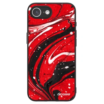 Picasee ULTIMATE CASE MagSafe za Apple iPhone 17e - Red black
