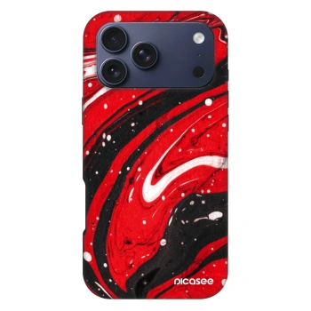 Ovitek za Apple iPhone 18 Pro Max - Red black