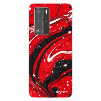 Ovitek za Huawei P40 Pro - Red black
