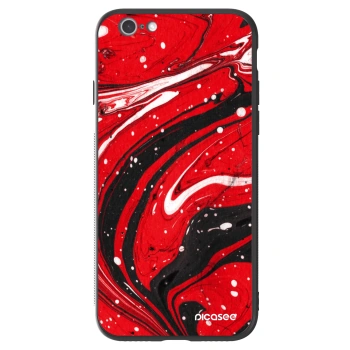 Ovitek za Apple iPhone 6/6S - Red black
