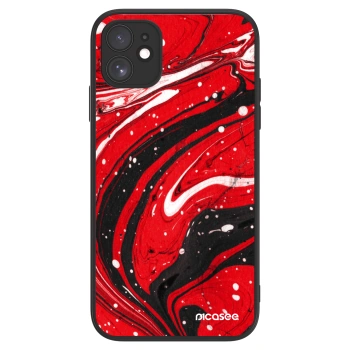 Picasee ULTIMATE CASE za Apple iPhone 11 - Red black
