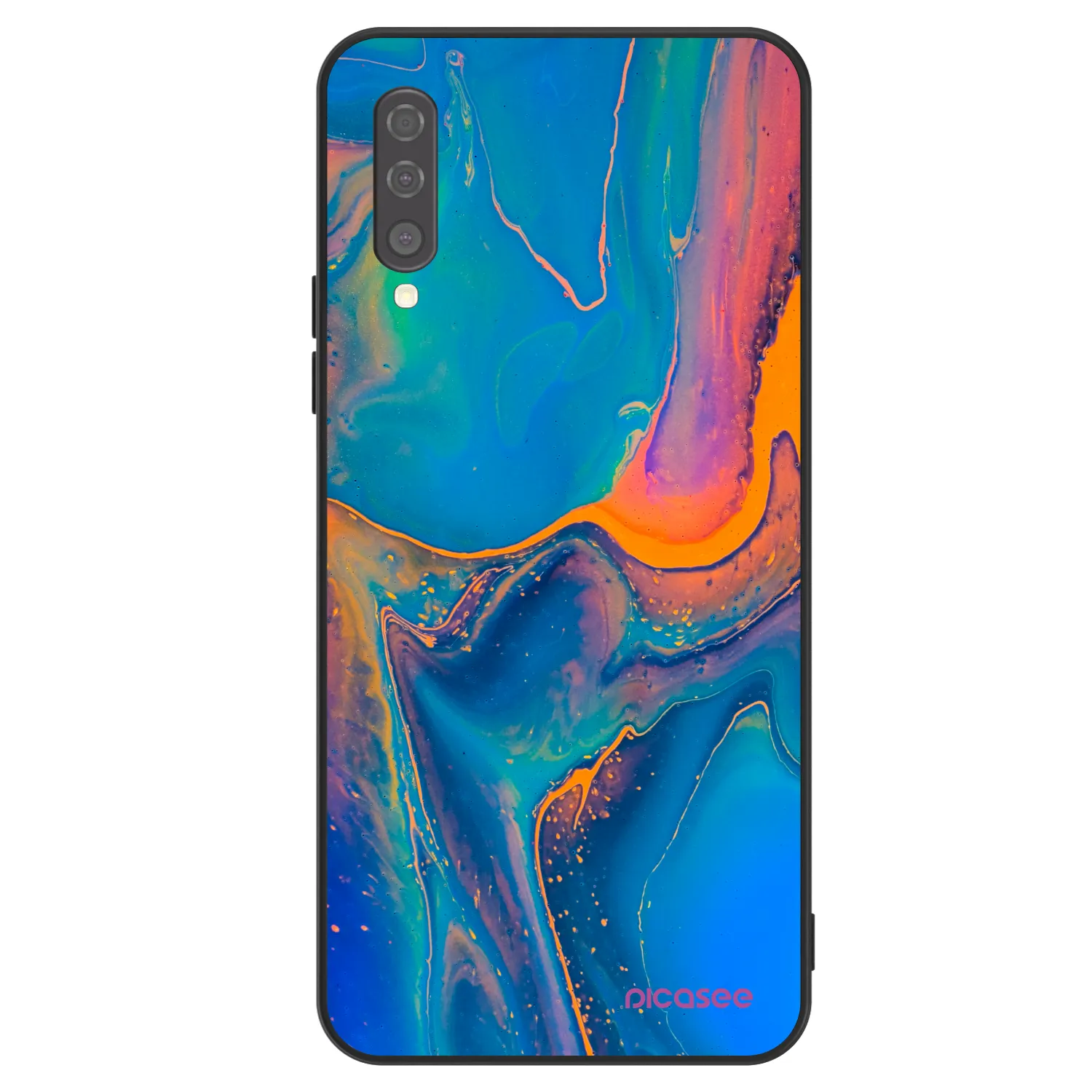 Picasee ULTIMATE CASE za Samsung Galaxy A50 A505F - Rainbow
