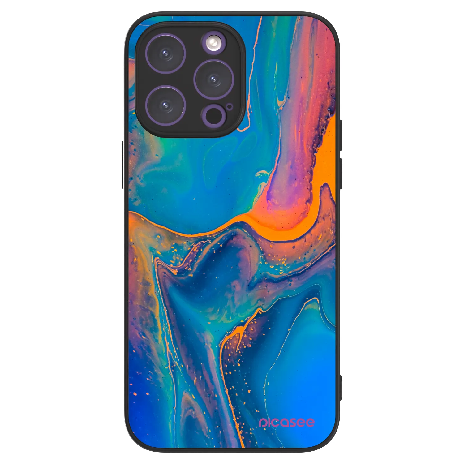 Picasee ULTIMATE CASE MagSafe za Apple iPhone 14 Pro Max - Rainbow