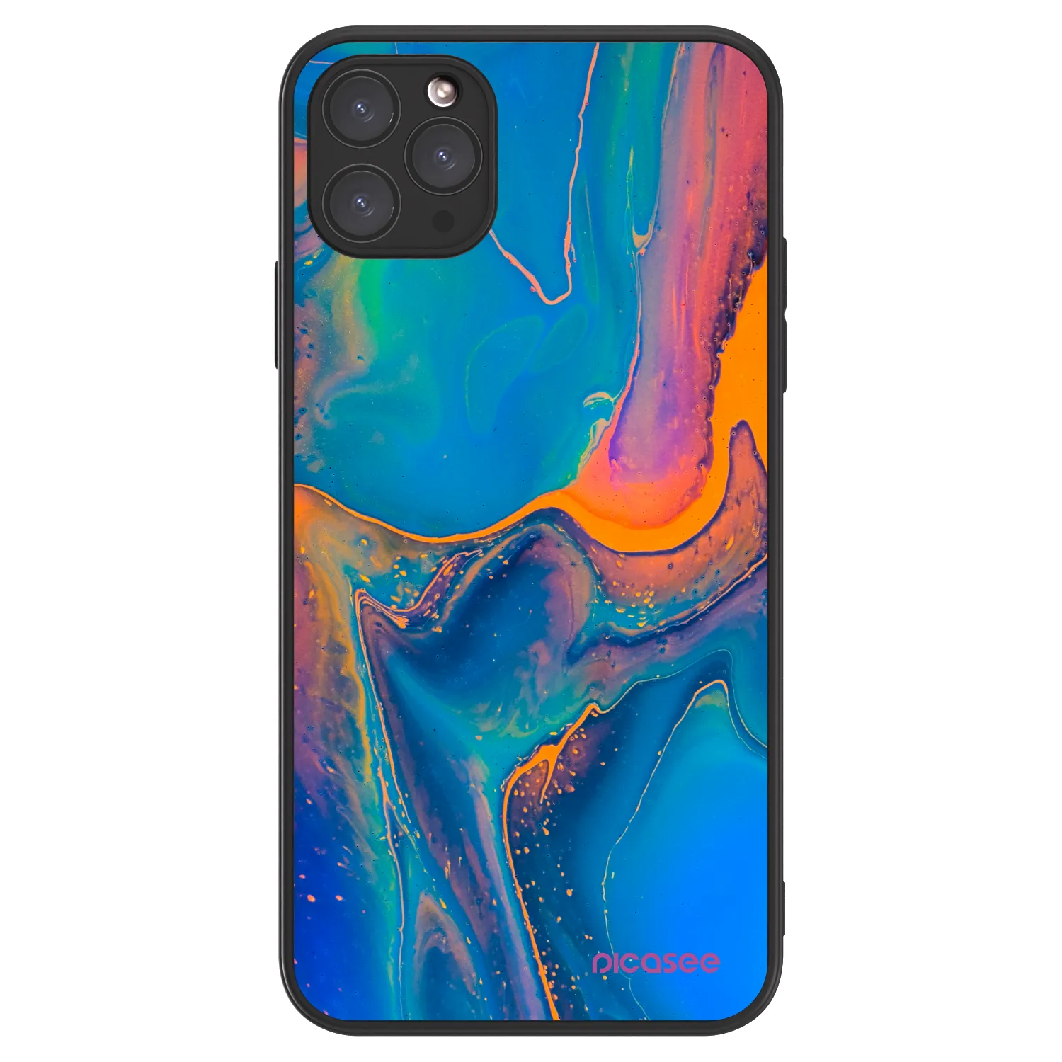 Picasee ULTIMATE CASE MagSafe za Apple iPhone 11 Pro Max - Rainbow