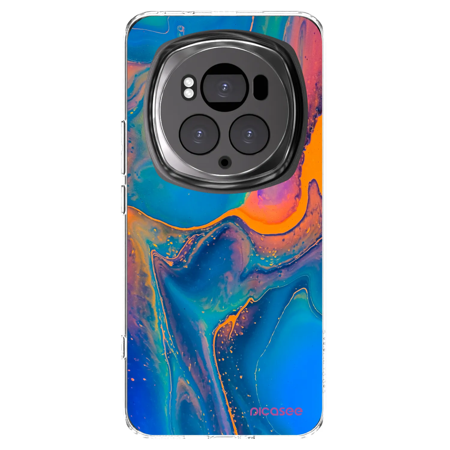Picasee silikonski prozorni ovitek za Honor Magic6 Pro - Rainbow