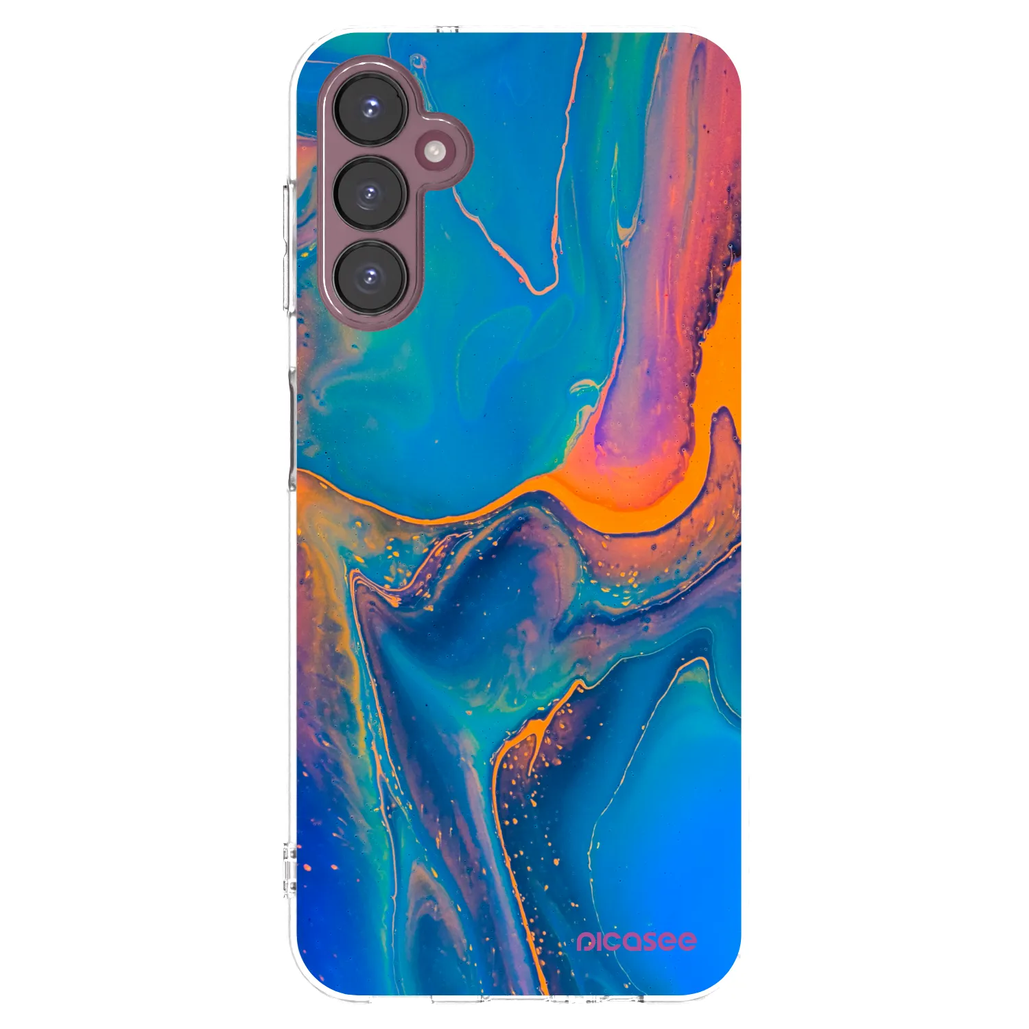 Picasee silikonski prozorni ovitek za Samsung Galaxy A05s A057G - Rainbow