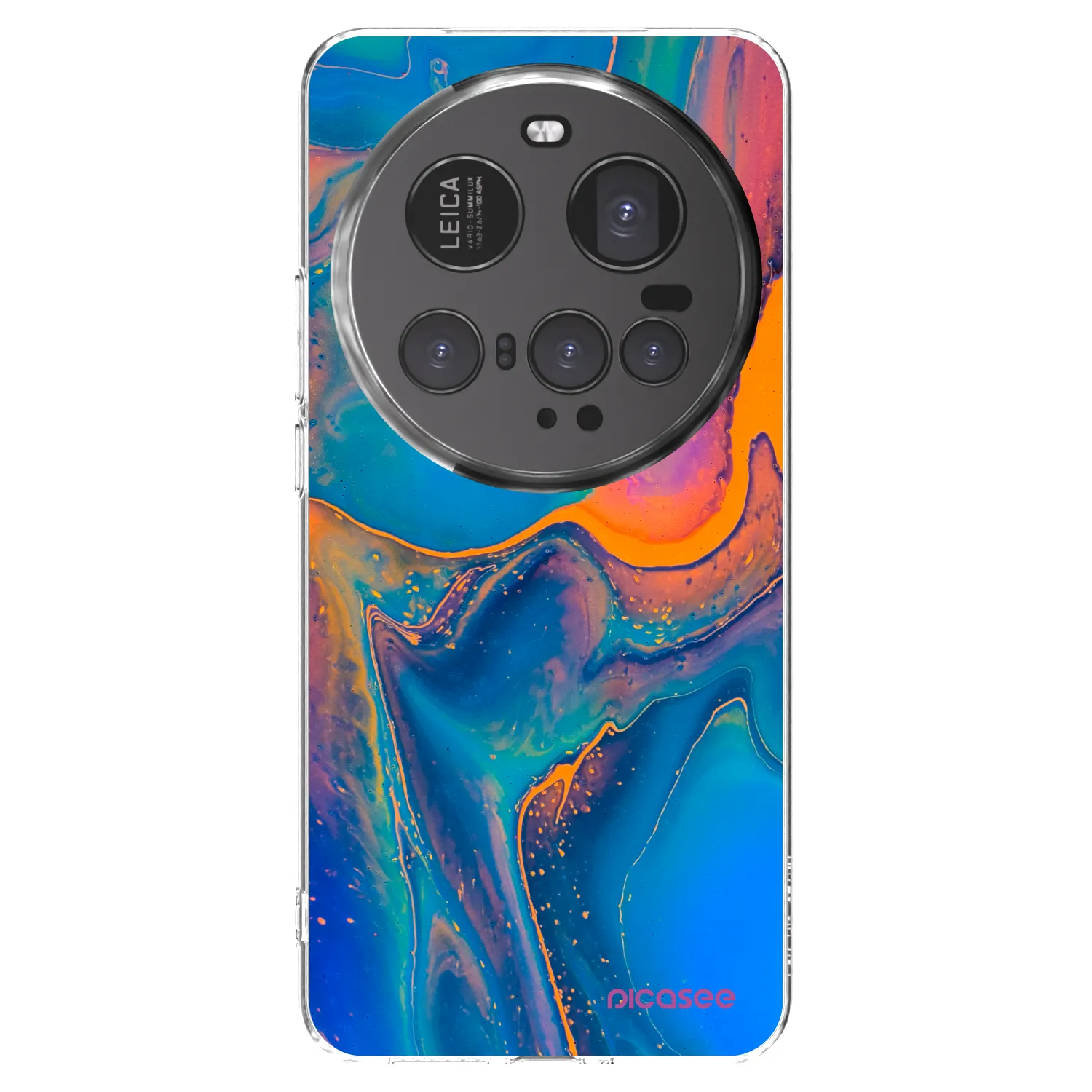 Picasee silikonski prozorni ovitek za Xiaomi 15 Ultra - Rainbow