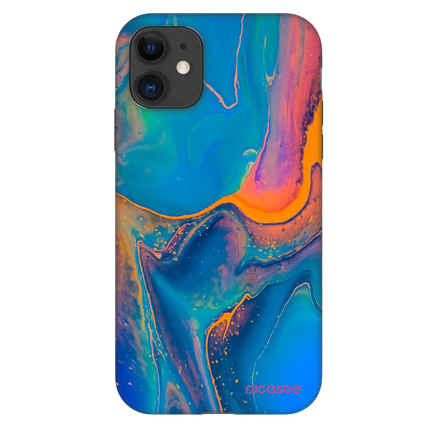 Picasee Fashion Case za Apple iPhone 11 - Rainbow