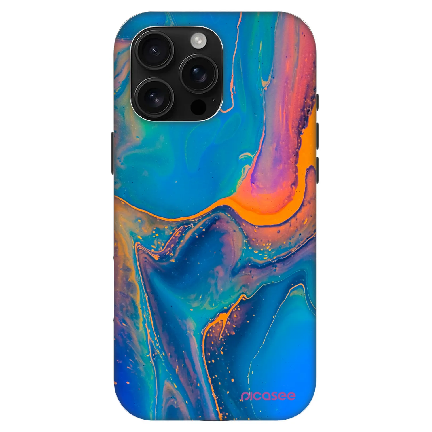 Picasee Fashion Case MagSafe za Apple iPhone 16 Pro Max - Rainbow