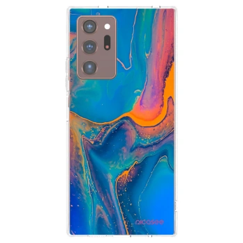 Picasee silikonski prozorni ovitek za Samsung Galaxy Note 20 Ultra - Rainbow