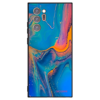 Picasee silikonski črni ovitek za Samsung Galaxy Note 20 Ultra - Rainbow