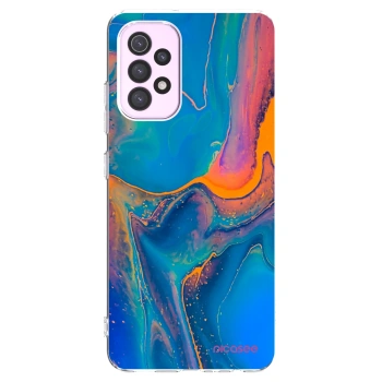 Picasee silikonski prozorni ovitek za Samsung Galaxy A32 5G A326B - Rainbow