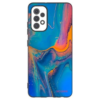 Picasee silikonski črni ovitek za Samsung Galaxy A32 5G A326B - Rainbow