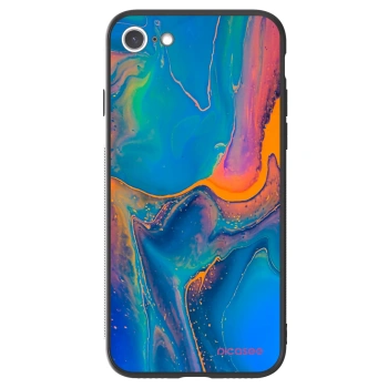 Picasee ULTIMATE CASE za Apple iPhone SE 2020 - Rainbow