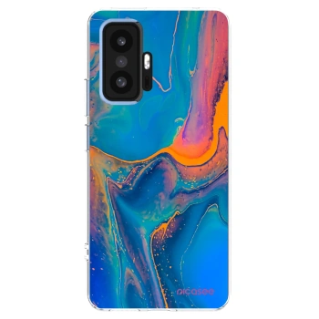 Picasee silikonski prozorni ovitek za Xiaomi 11T - Rainbow
