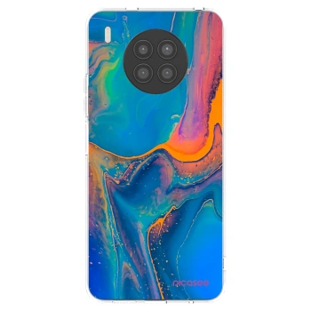 Picasee silikonski prozorni ovitek za Huawei Nova 8i - Rainbow
