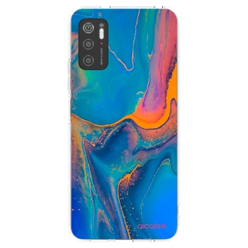 Picasee silikonski prozorni ovitek za Xiaomi Poco M3 Pro 5G - Rainbow
