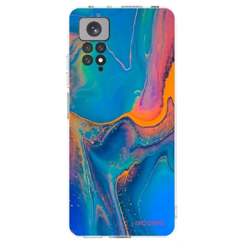 Picasee silikonski prozorni ovitek za Xiaomi Redmi Note 11 - Rainbow