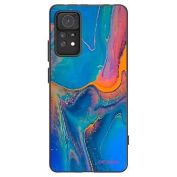 Picasee silikonski črni ovitek za Xiaomi Redmi Note 11 Pro - Rainbow