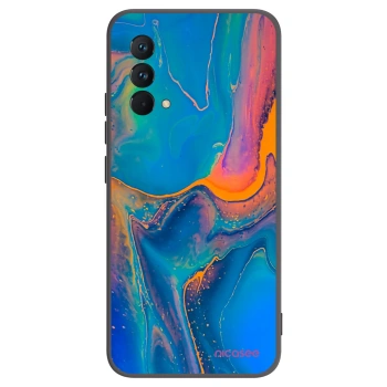 Picasee silikonski črni ovitek za Realme GT Master Edition 5G - Rainbow