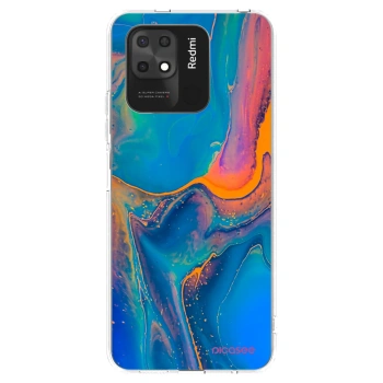 Picasee silikonski prozorni ovitek za Xiaomi Redmi 10C - Rainbow
