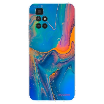 Picasee silikonski prozorni ovitek za Xiaomi Redmi 10 (2022) - Rainbow