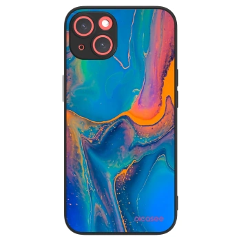 Picasee ULTIMATE CASE MagSafe za Apple iPhone 13 - Rainbow
