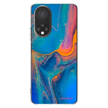 Picasee silikonski prozorni ovitek za Honor X7 - Rainbow