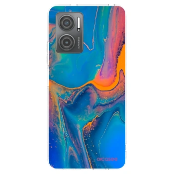 Picasee silikonski prozorni ovitek za Xiaomi Redmi 10 5G - Rainbow