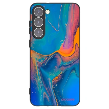 Picasee silikonski črni ovitek za Samsung Galaxy S23+ 5G - Rainbow