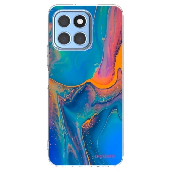 Picasee silikonski prozorni ovitek za Honor X8 5G - Rainbow