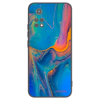 Picasee silikonski črni ovitek za Xiaomi Redmi Note 11S 5G - Rainbow